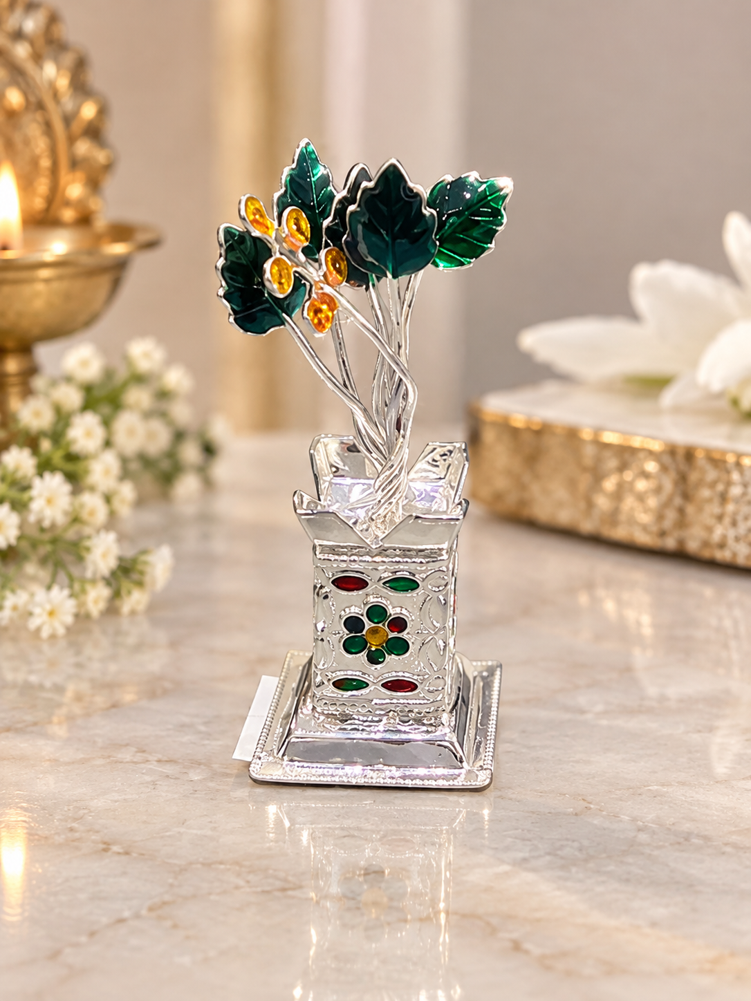 PURE SILVER TULSI