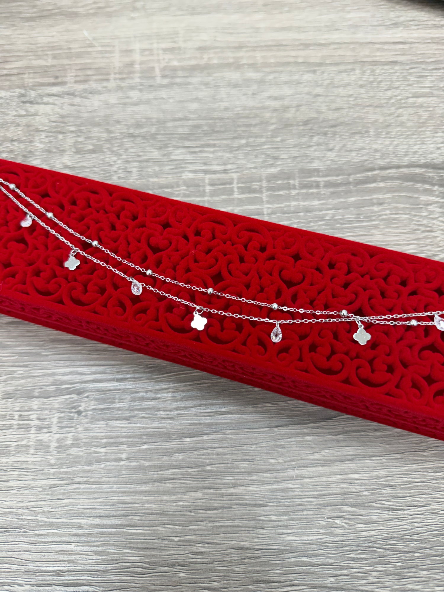 SILVER SINGLE ANKLET SA181