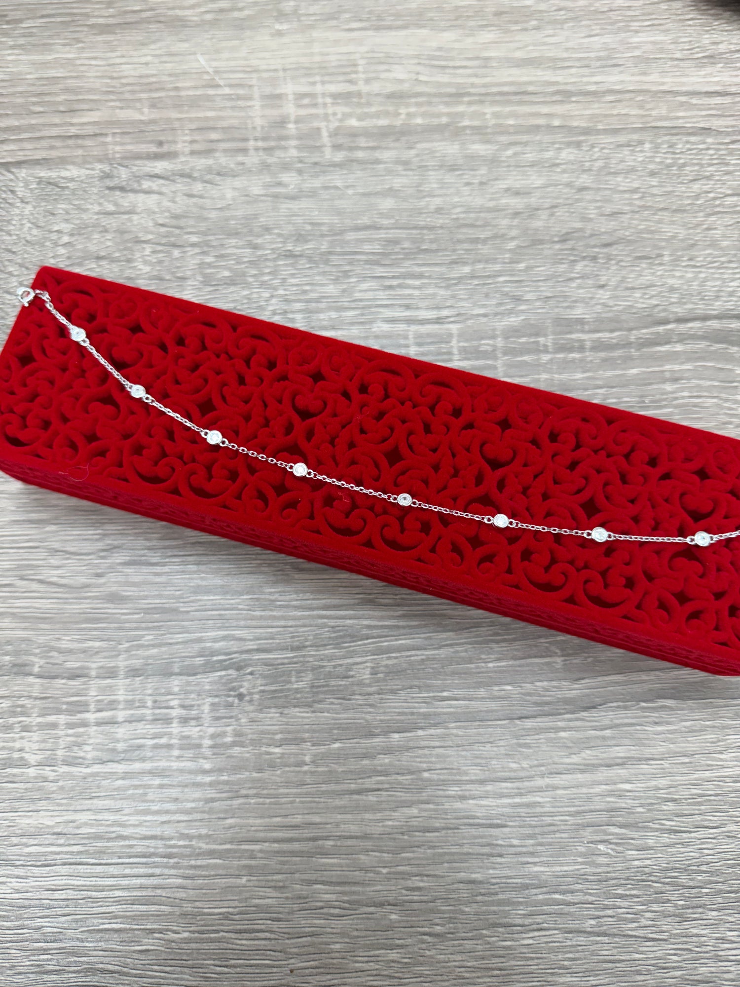 SILVER SINGLE ANKLET SA020