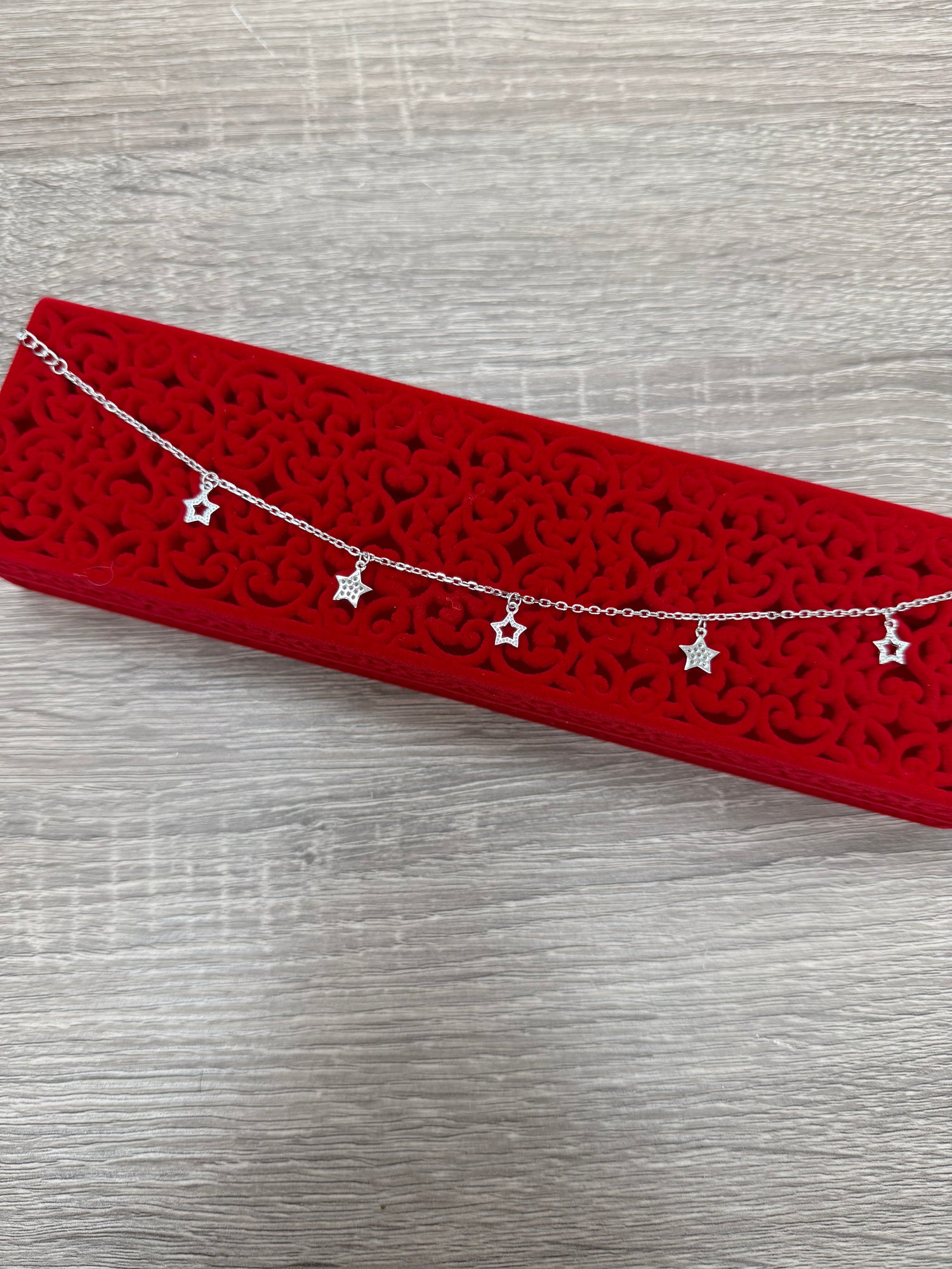 SILVER SINGLE ANKLET SA016