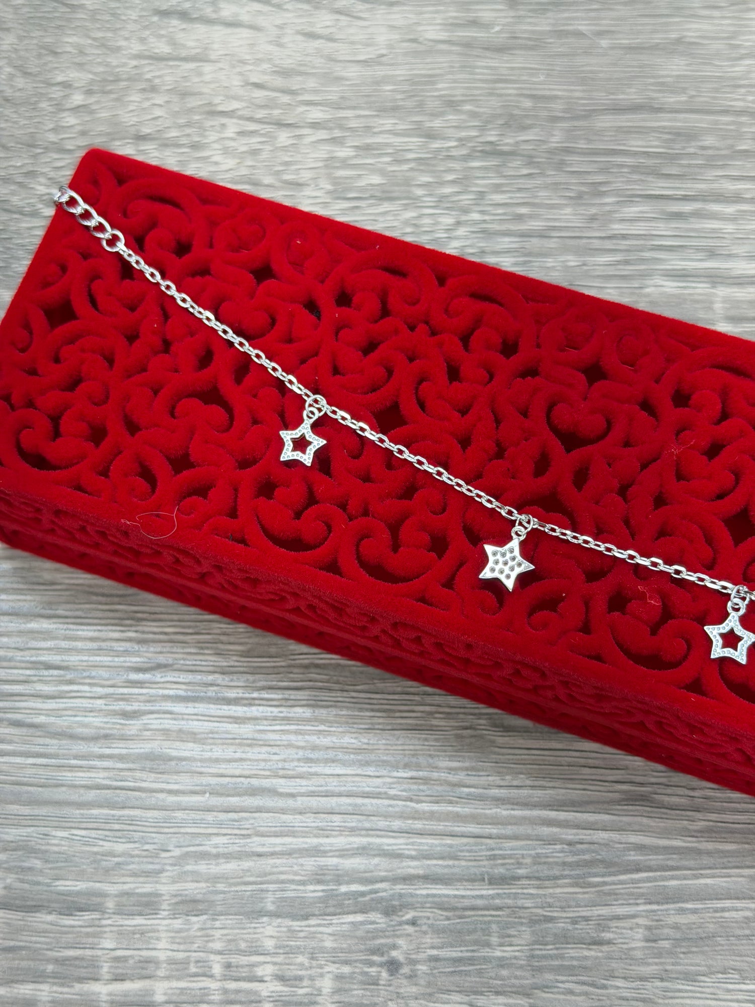 SILVER SINGLE ANKLET SA016