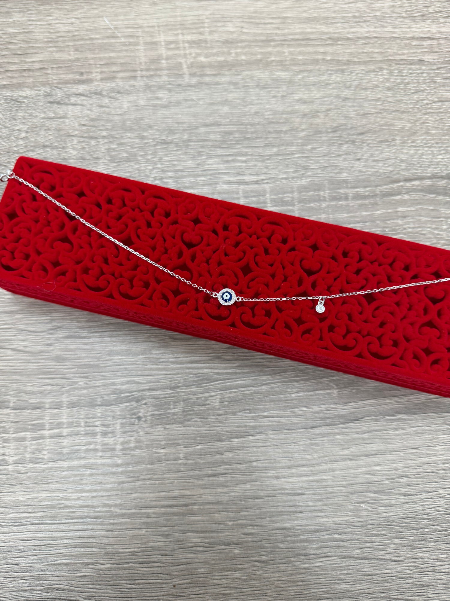 SILVER SINGLE ANKLET SA028