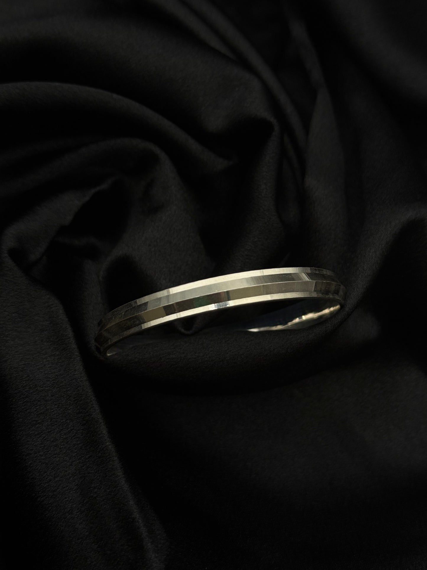 MENS SILVER KADDA SIZE 2.3 MK002