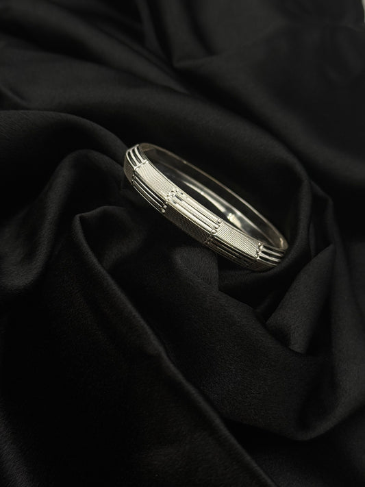 MENS SILVER KADDA SIZE 2.3 MK004