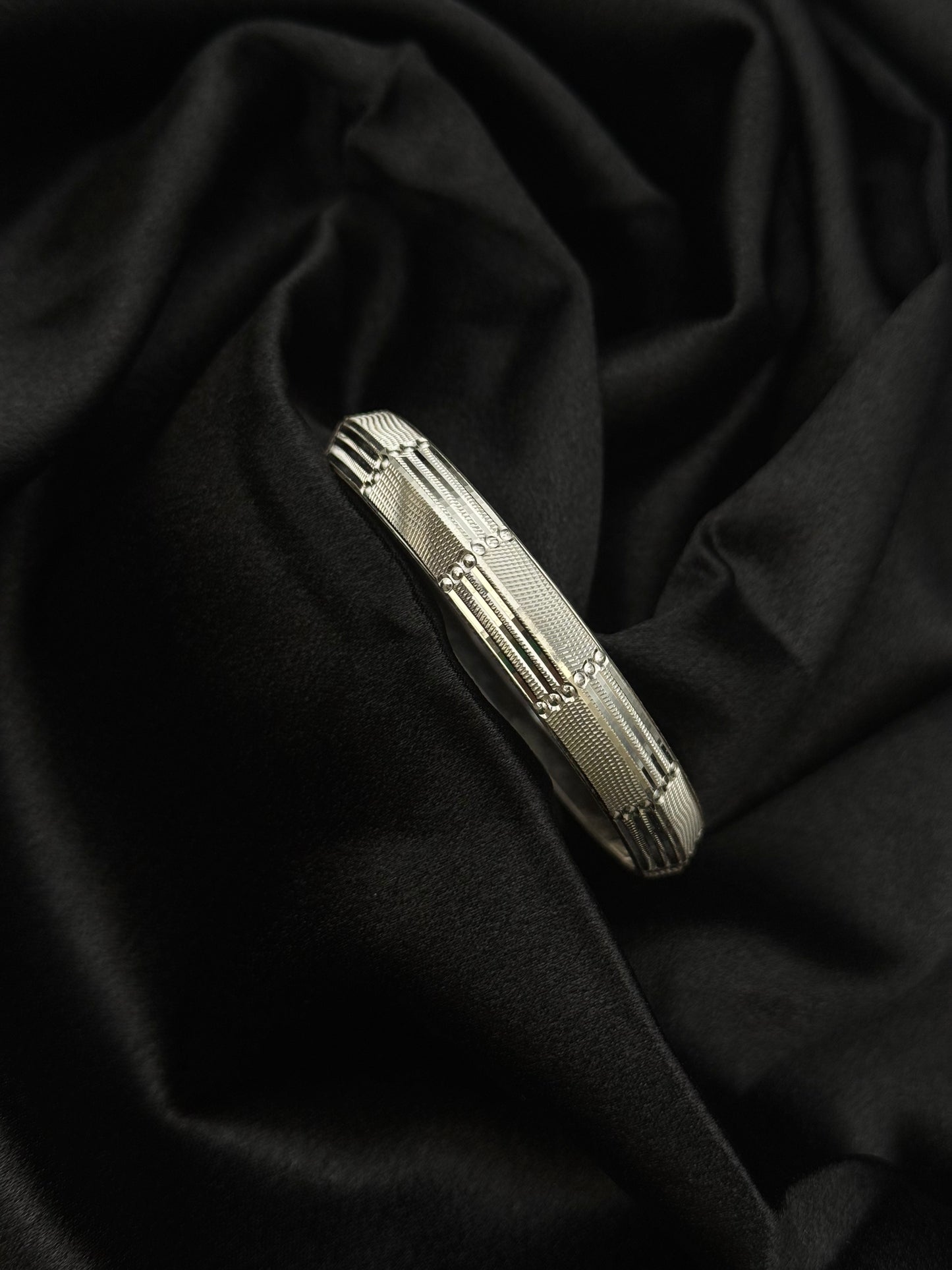 MENS SILVER KADDA SIZE 2.3 MK004