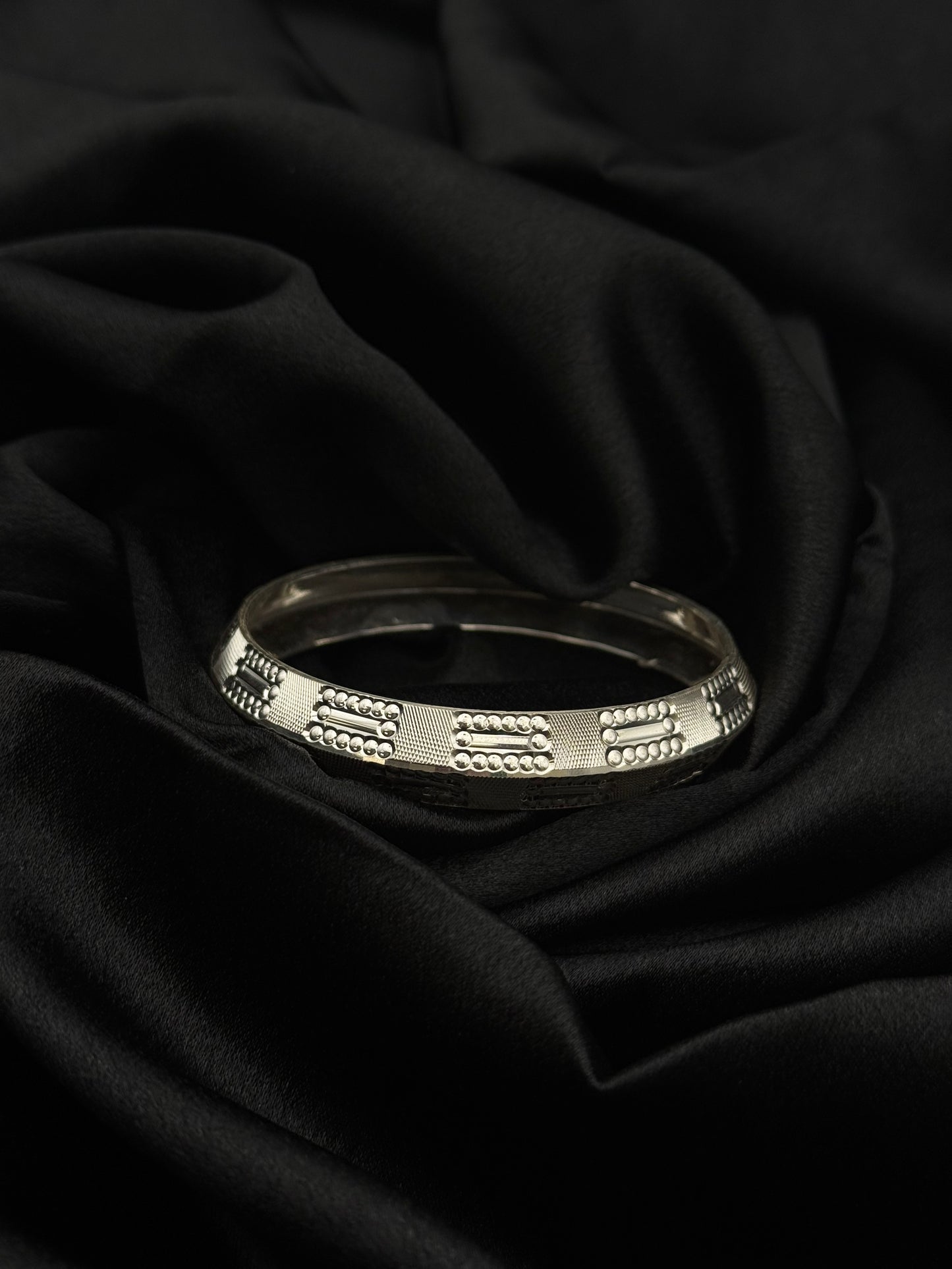 MENS SILVER KADDA SIZE 2.3 MK007