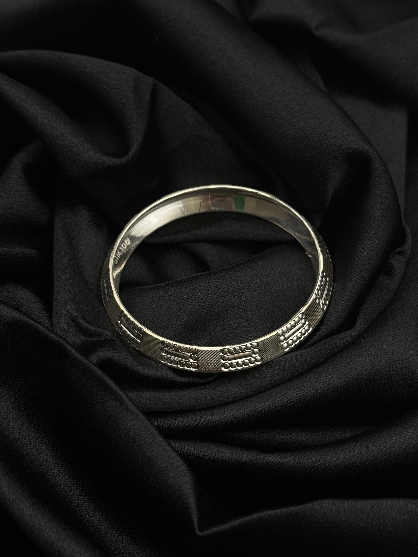 MENS SILVER KADDA SIZE 2.3 MK007