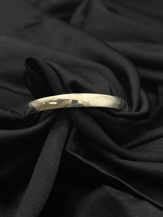 MENS SILVER KADDA SIZE 2.4 MK010