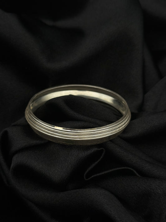 MENS SILVER KADDA SIZE 2.4 MK012