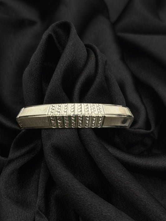 MENS SILVER KADDA SIZE 2.4 MK013