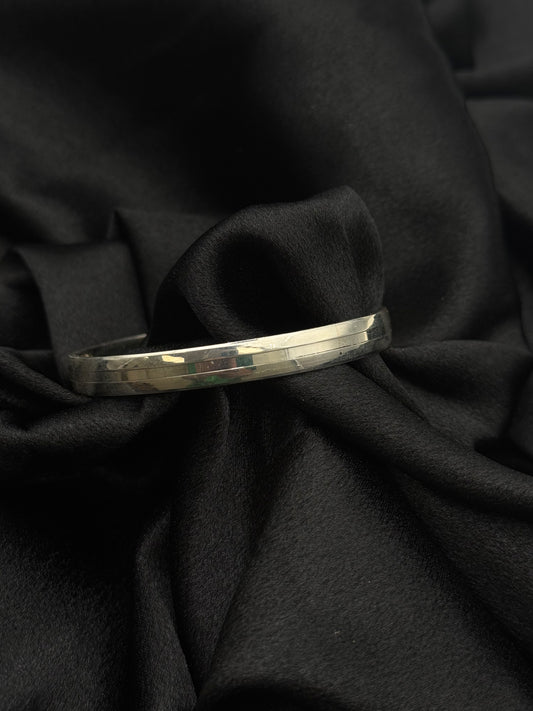 MENS SILVER KADDA SIZE 2.4 MK016