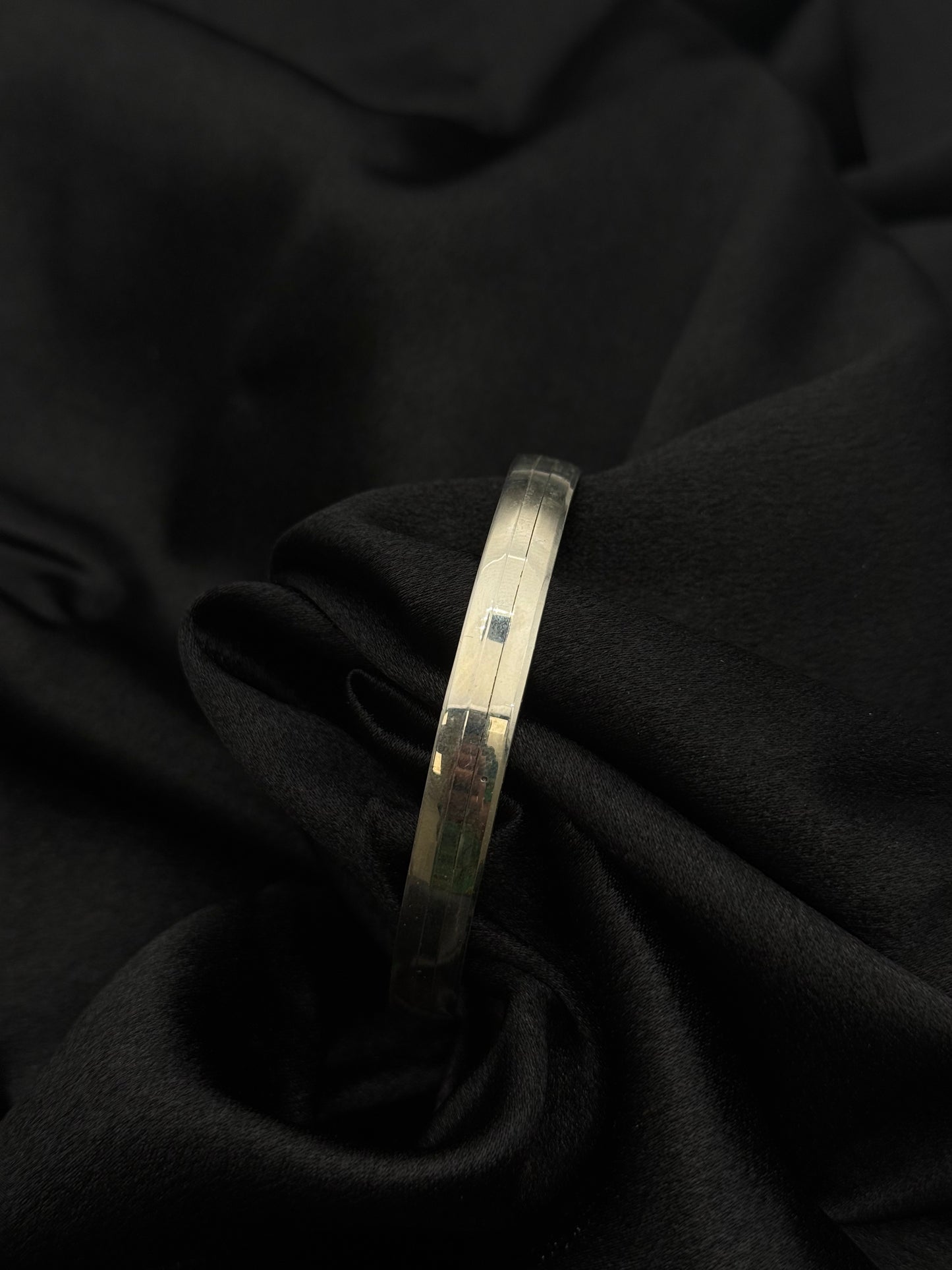 MENS SILVER KADDA SIZE 2.4 MK016