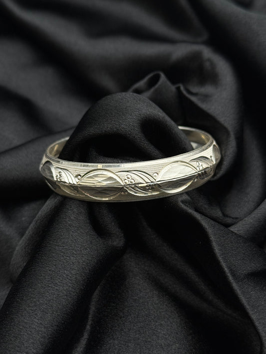 MENS SILVER KADDA SIZE 2.5 MK022
