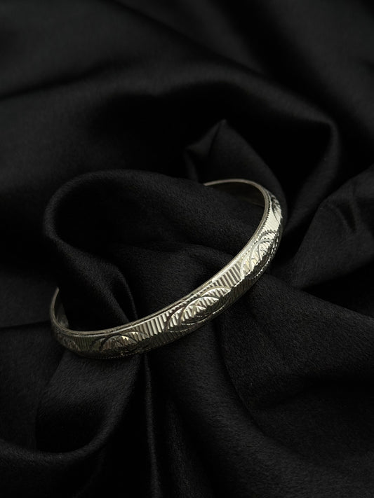 MENS SILVER KADDA SIZE 2.5 MK029