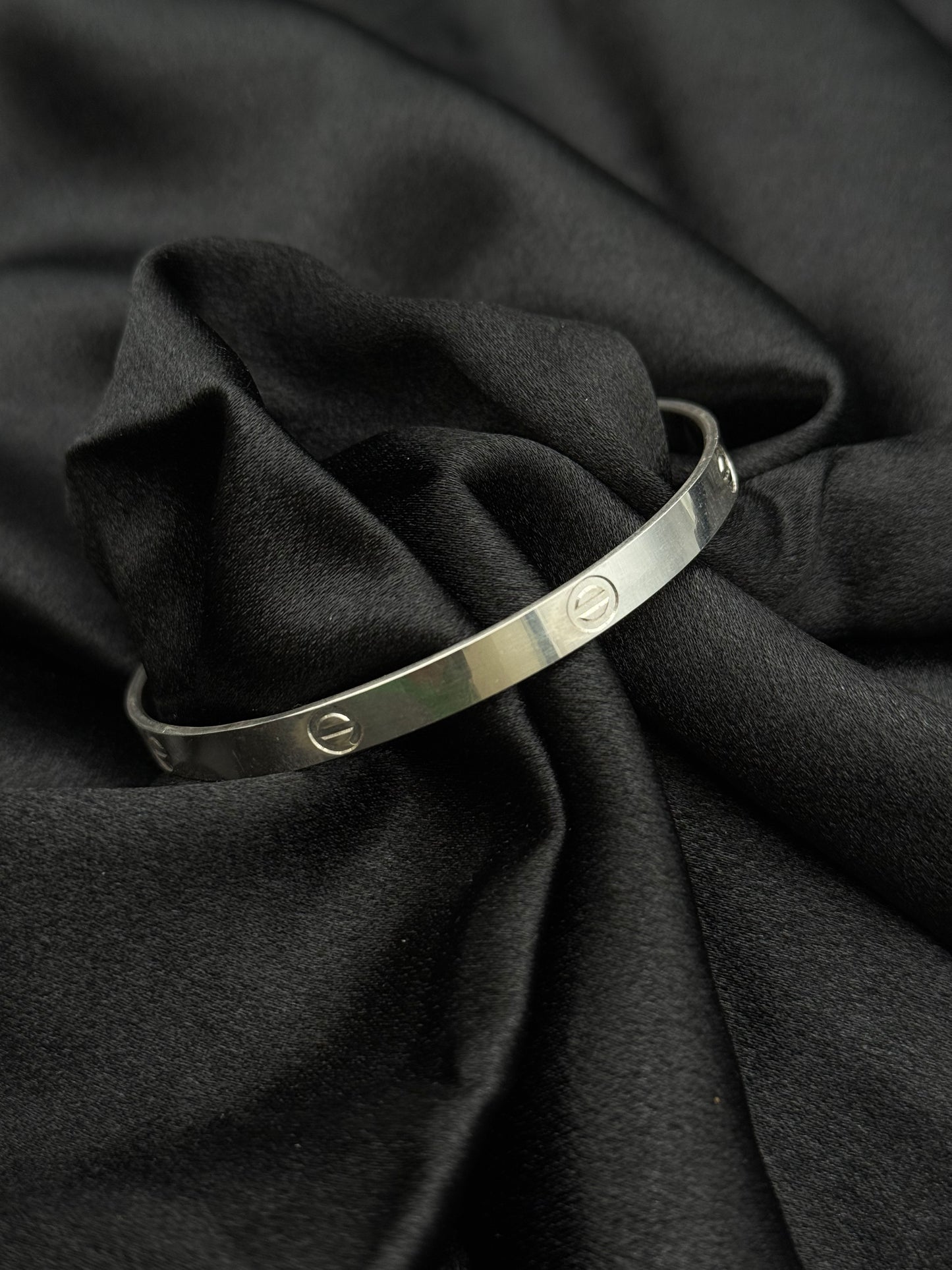 MENS SILVER KADDA SIZE 2.5 MK030
