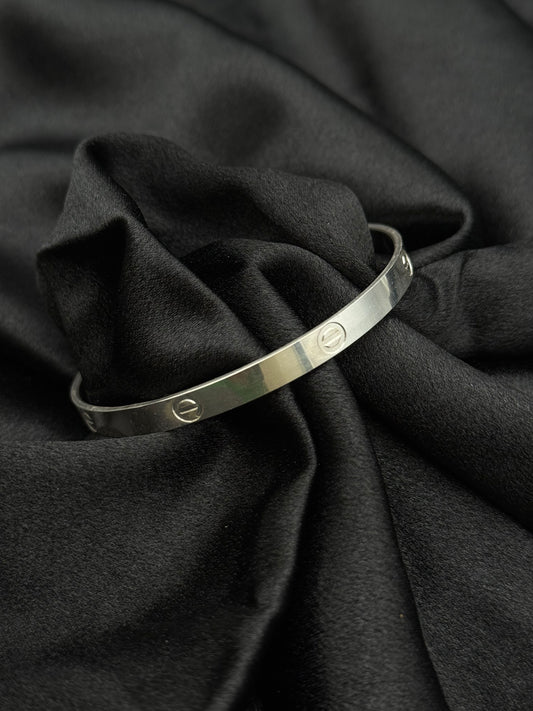 MENS SILVER KADDA SIZE 2.5 MK030