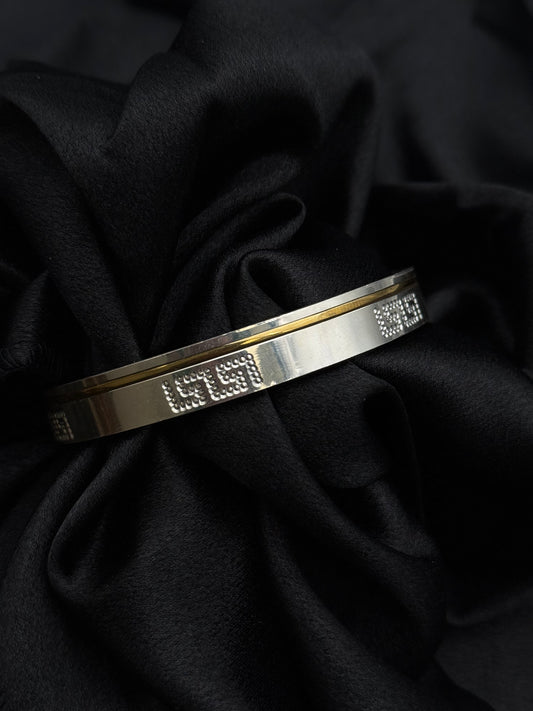 MENS SILVER KADDA SIZE 2.7 MK031