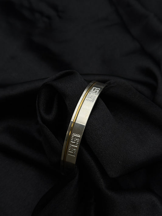 MENS SILVER KADDA SIZE 2.7 MK032