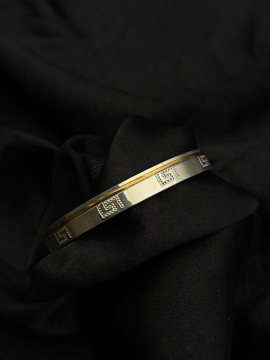 MENS SILVER KADDA SIZE 3 MK038