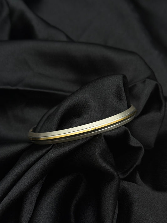 MENS SILVER KADDA SIZE 3 MK046