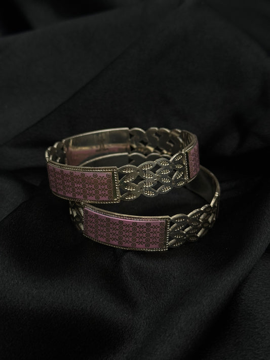 PURE SILVER BANGLES SIZE 2.3 LB002