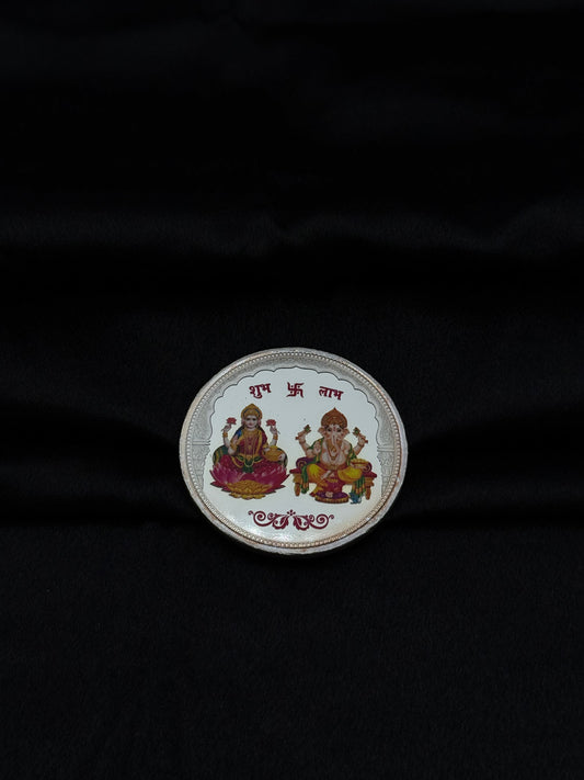 LAXMI GANESH SILVER COIN SC003