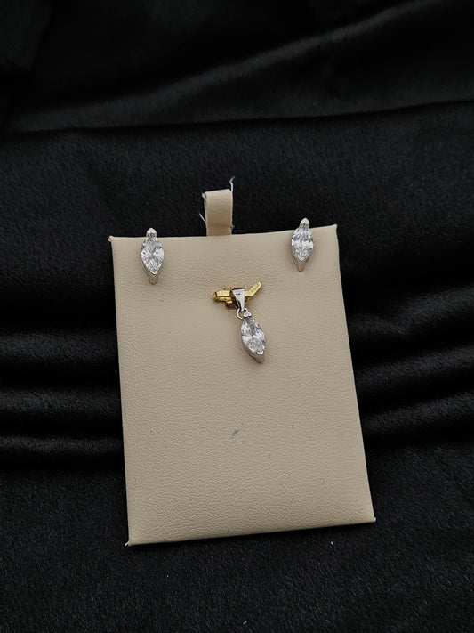SILVER PENDANT SET PS007