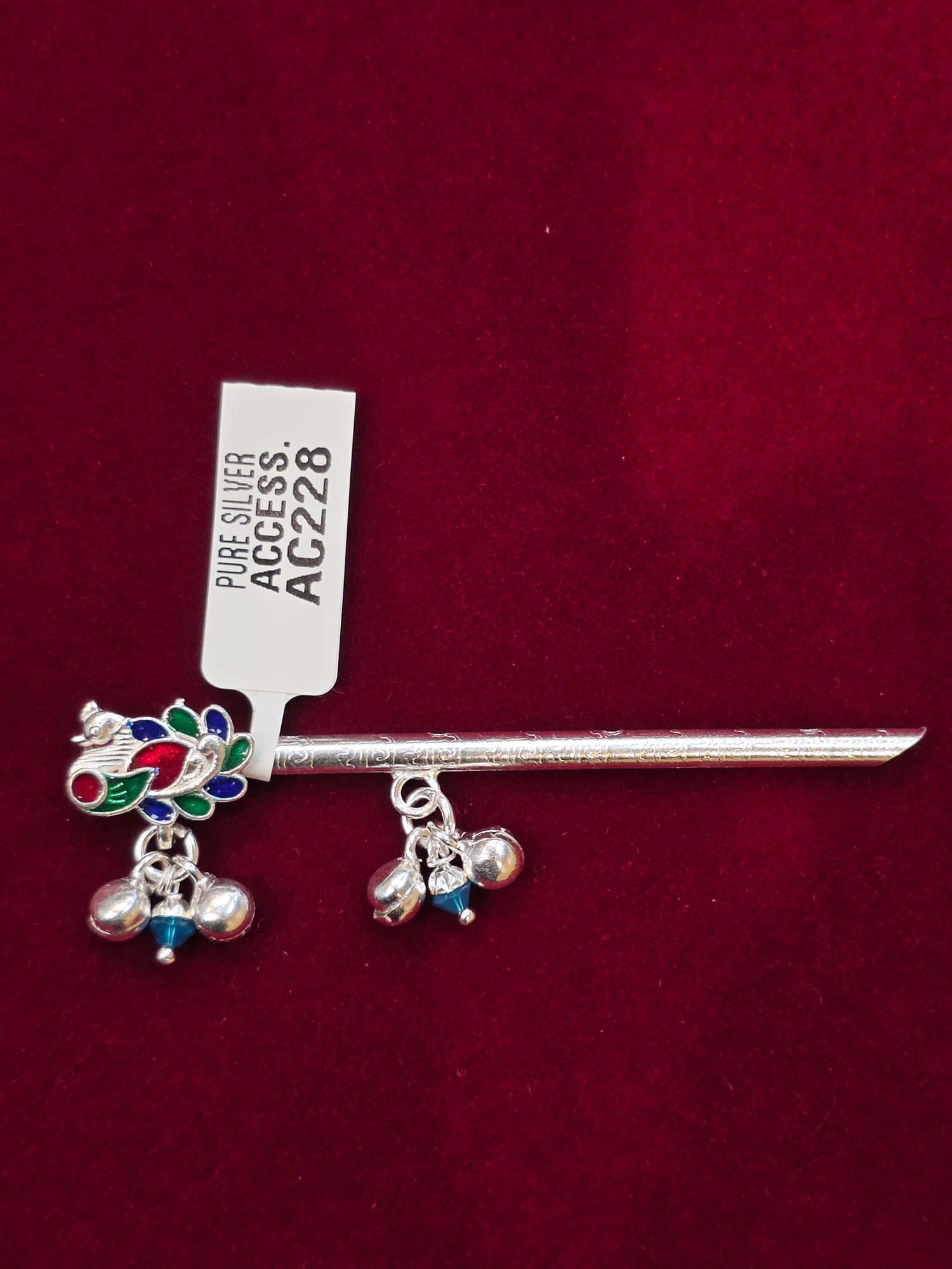 PURE SILVER LADDU GOPAL’S BANSURI AC228