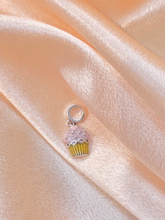 CUPCAKE DANGLE PANDORA CHARM PC171