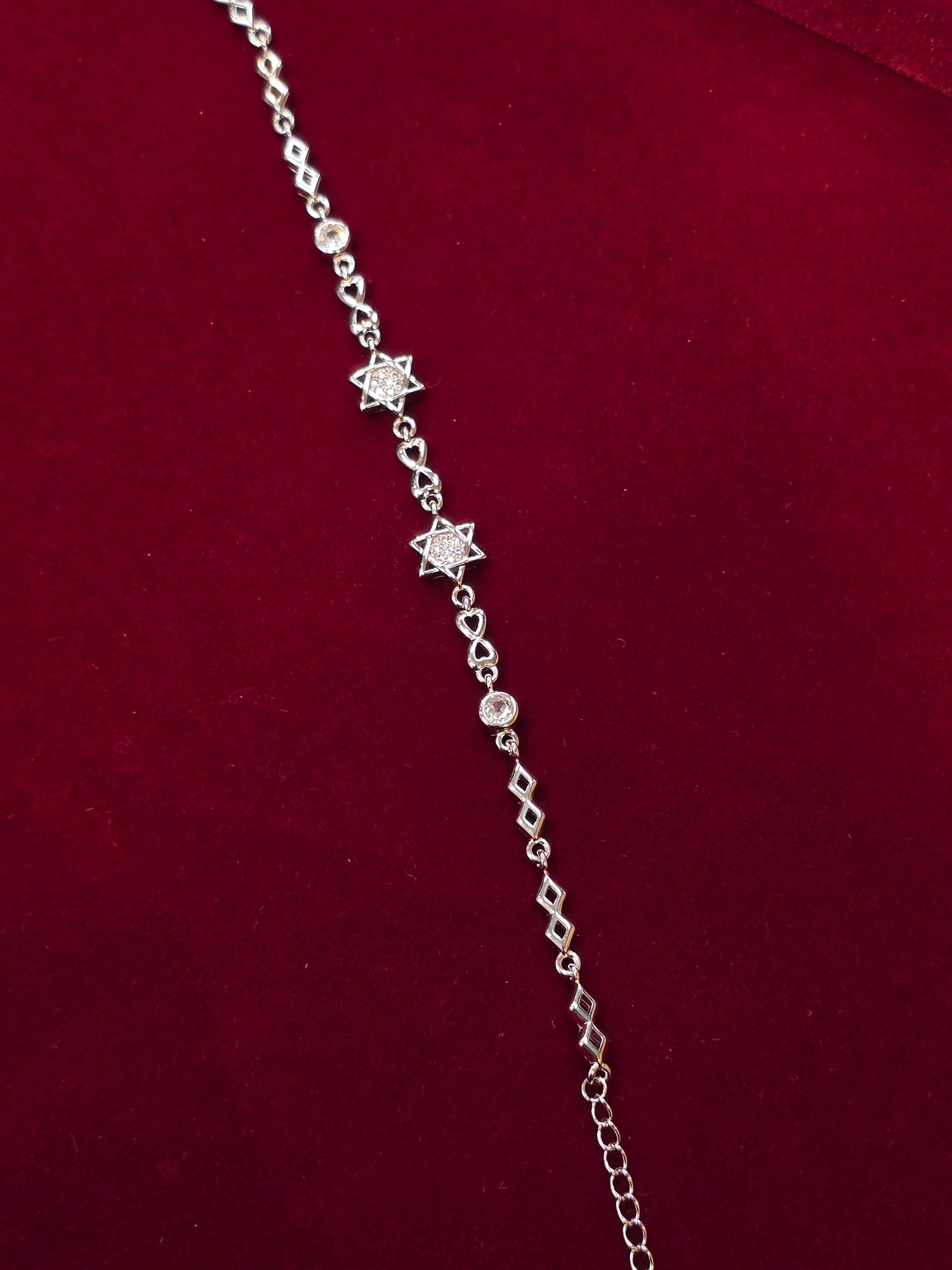 SILVER CHAIN BRACELET GB054