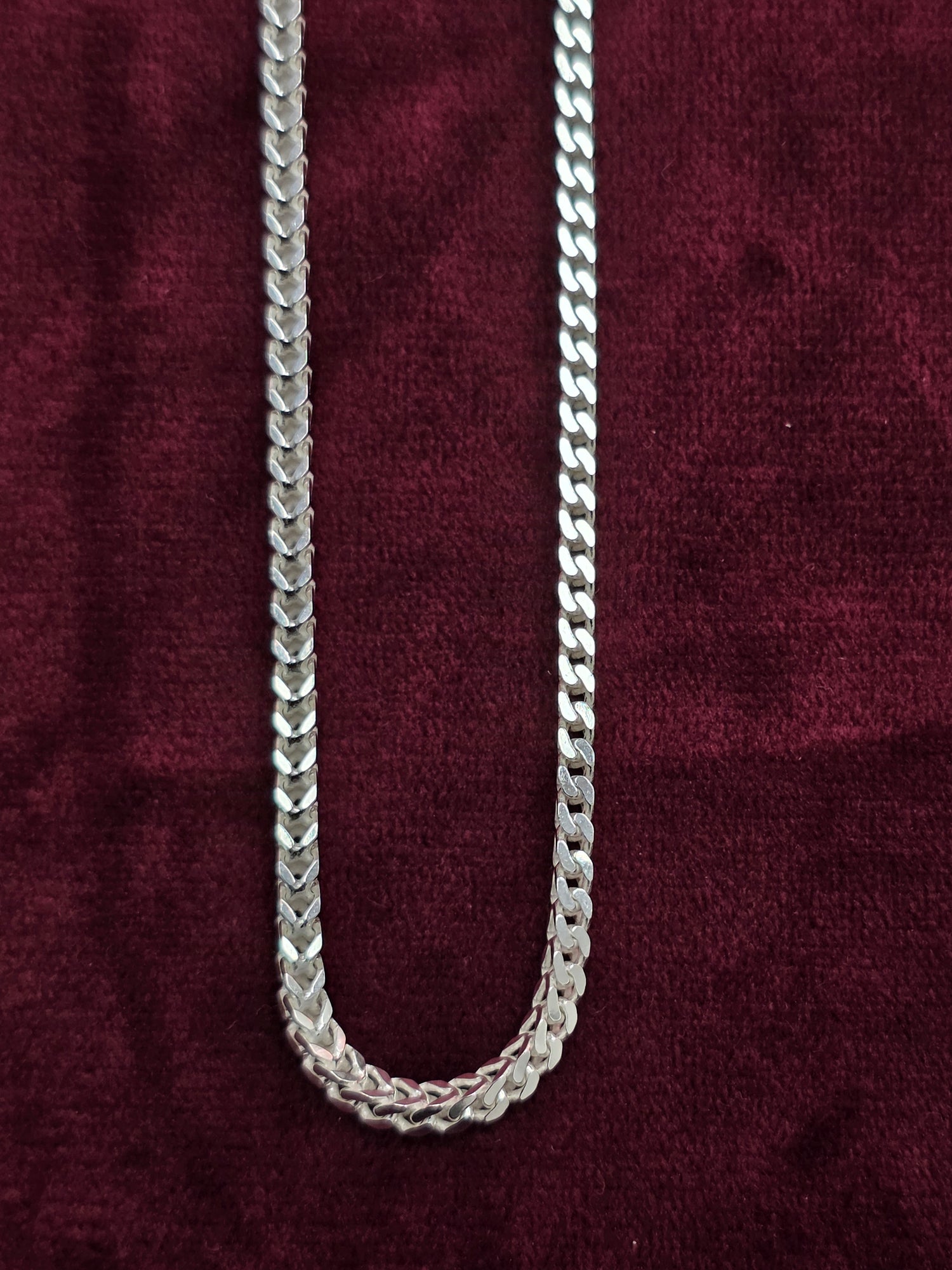 BOYS SILVER CHAIN BC097