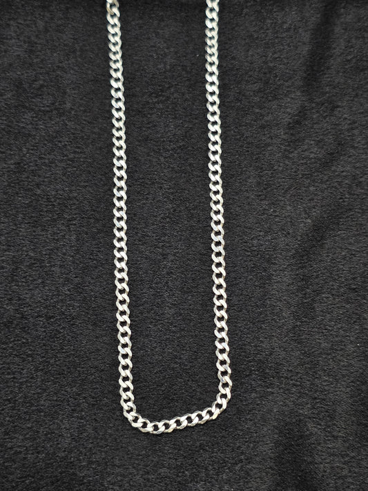 BOYS SILVER CHAIN 20 INCH BC029
