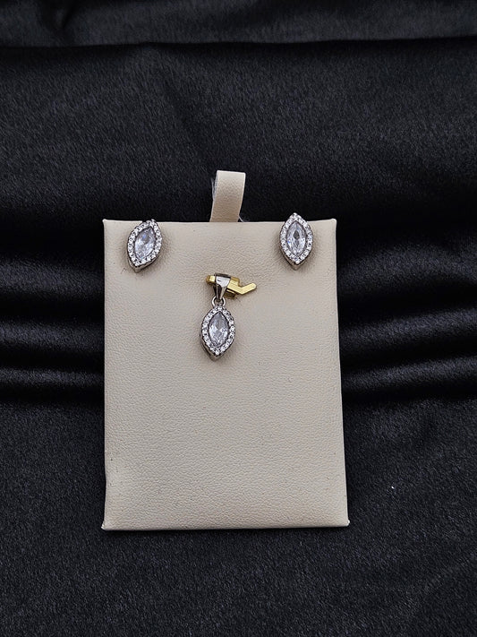 SILVER PENDANT SET PS032