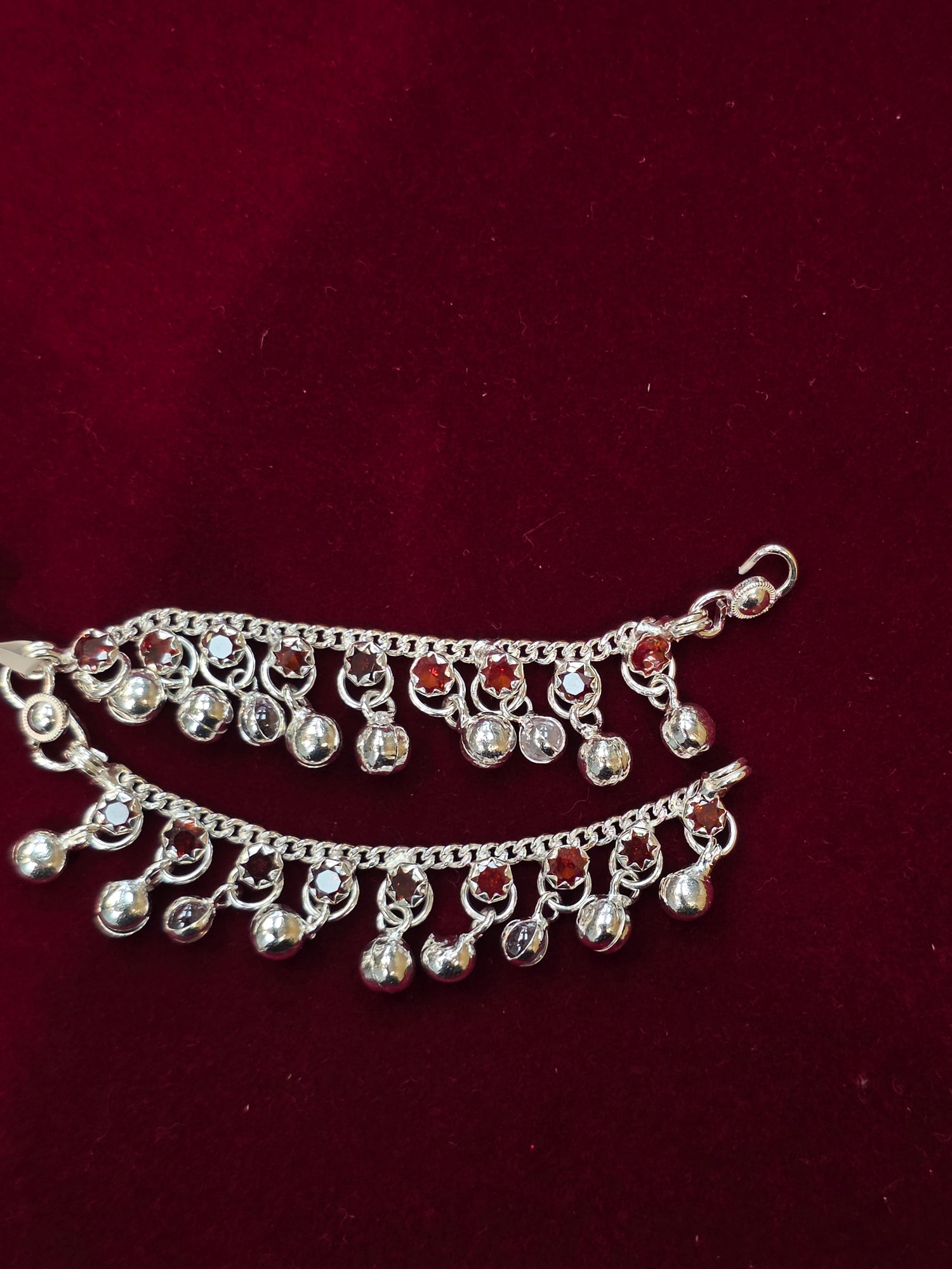 PURE SILVER LADDU GOPAL’S ANKLETS AC195