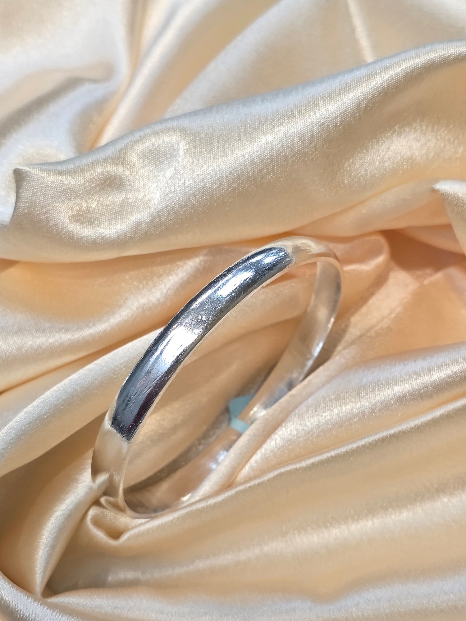 PURE SILVER PLAIN KADA SIZE 2.4 PK099