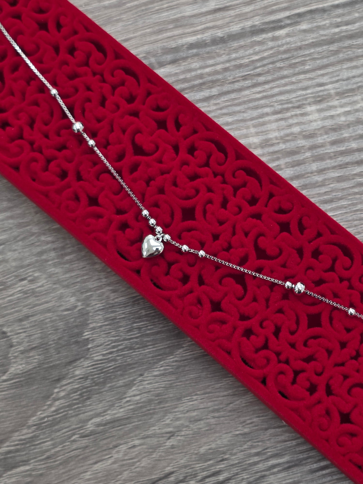 SILVER SINGLE ANKLET SA202