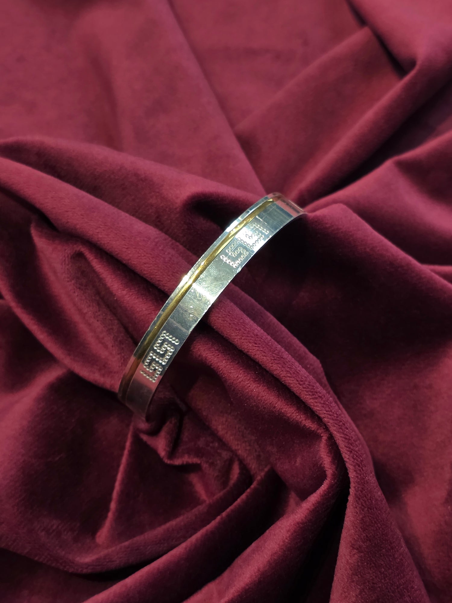 MEN SILVER KADA SIZE 2.7 BK059