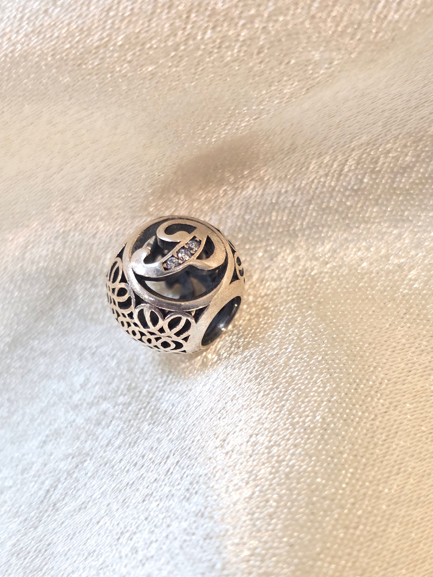 PANDORA ALPHABET P CHARM PC354