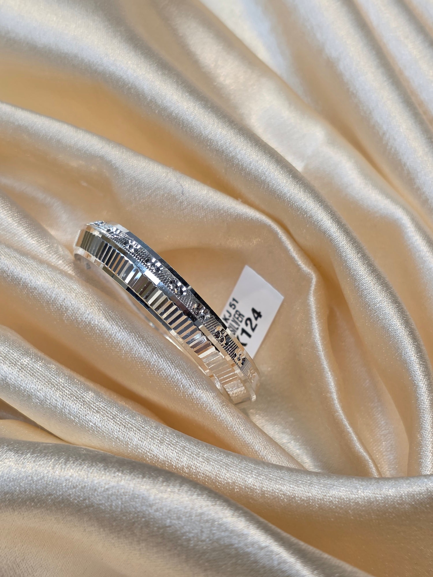 BABY SILVER KADDA SIZE 1.5 BK124