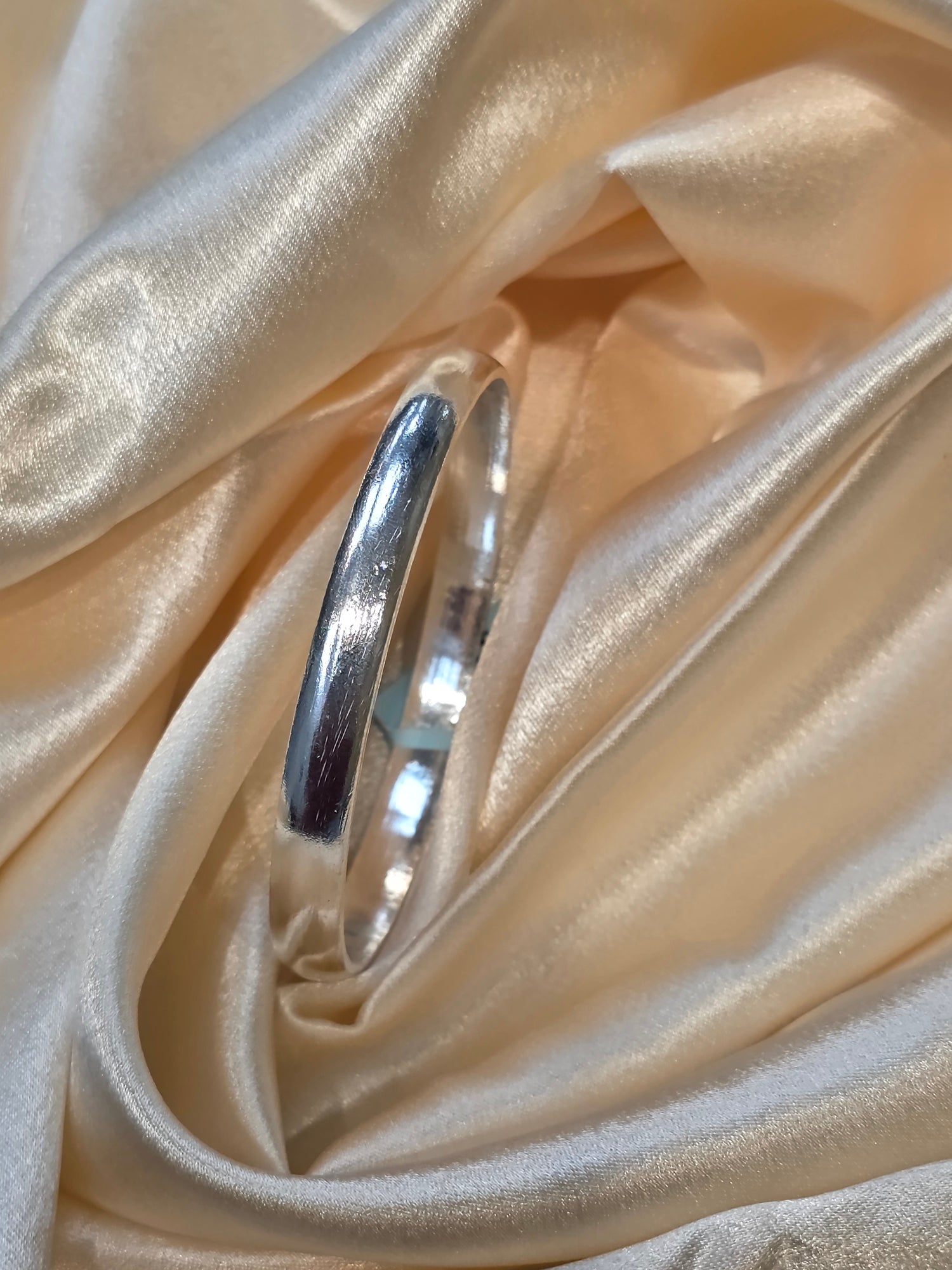 PURE SILVER PLAIN KADA SIZE 2.4 PK099
