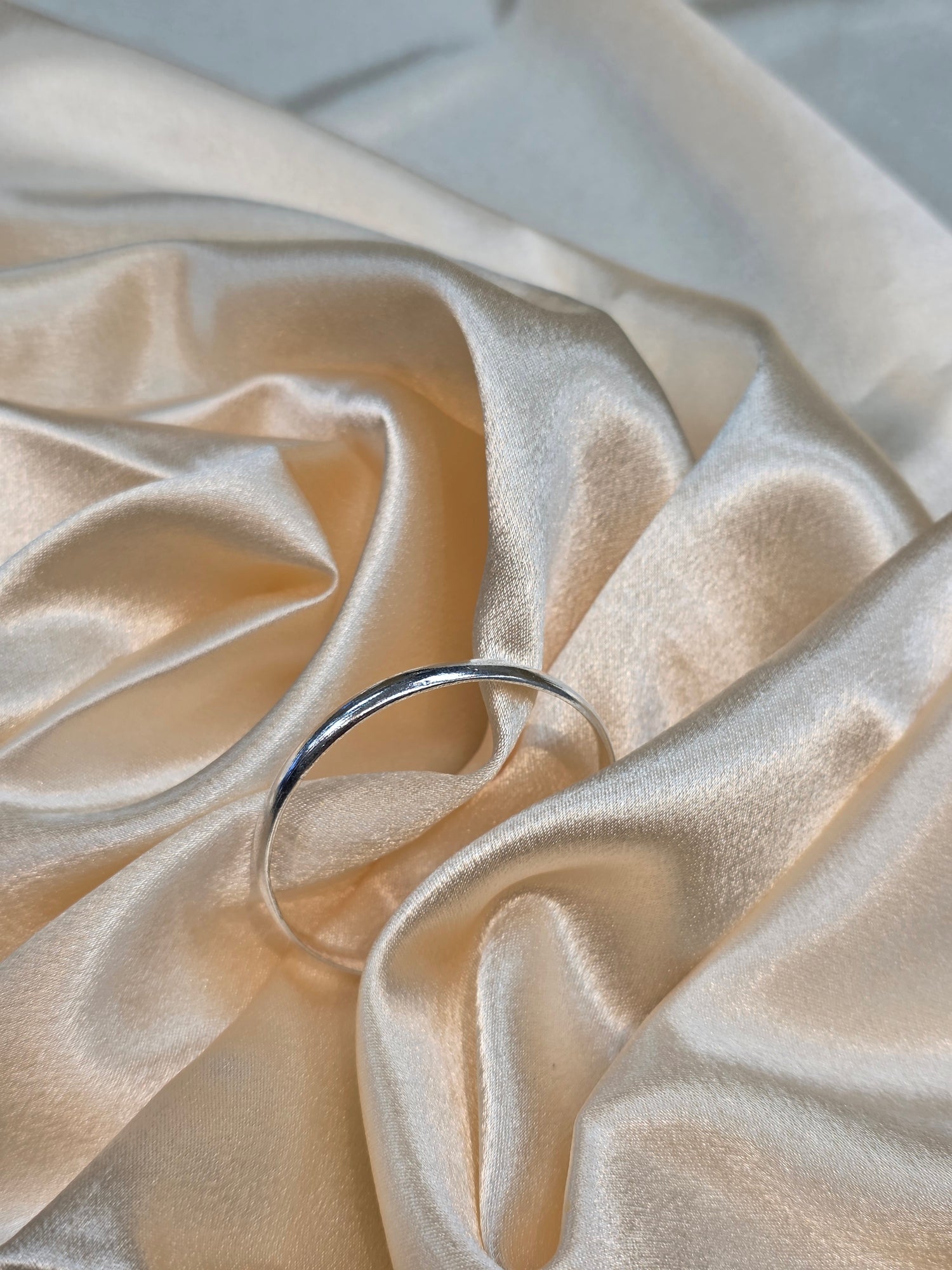 PURE SILVER PLAIN KADA SIZE 1.7 PK051