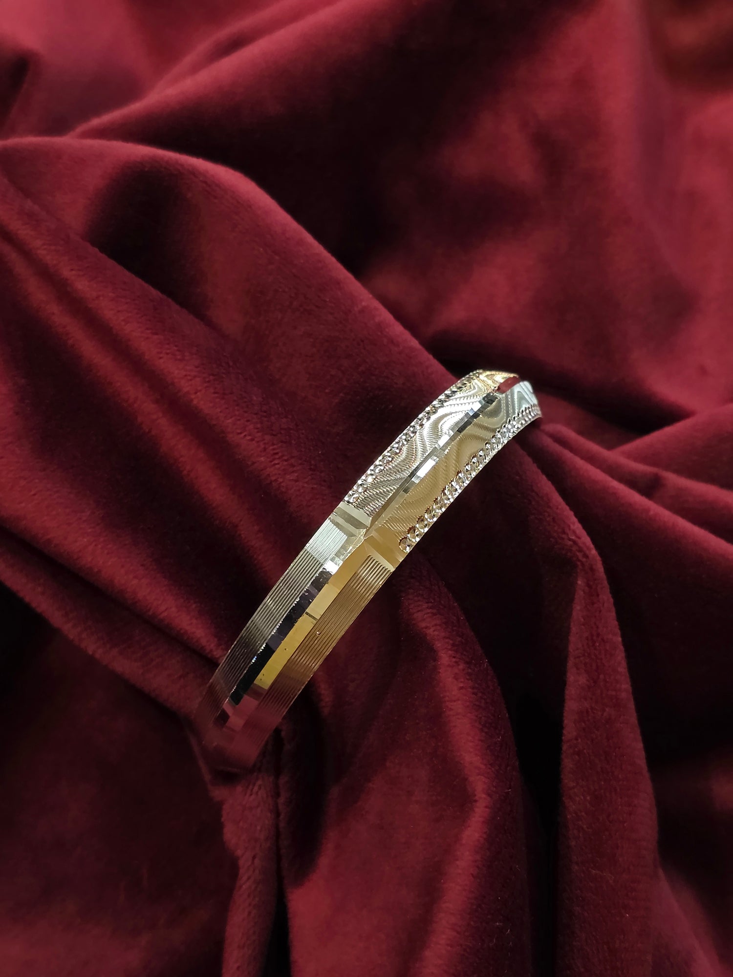 MEN SILVER KADA SIZE 2.6 BK080