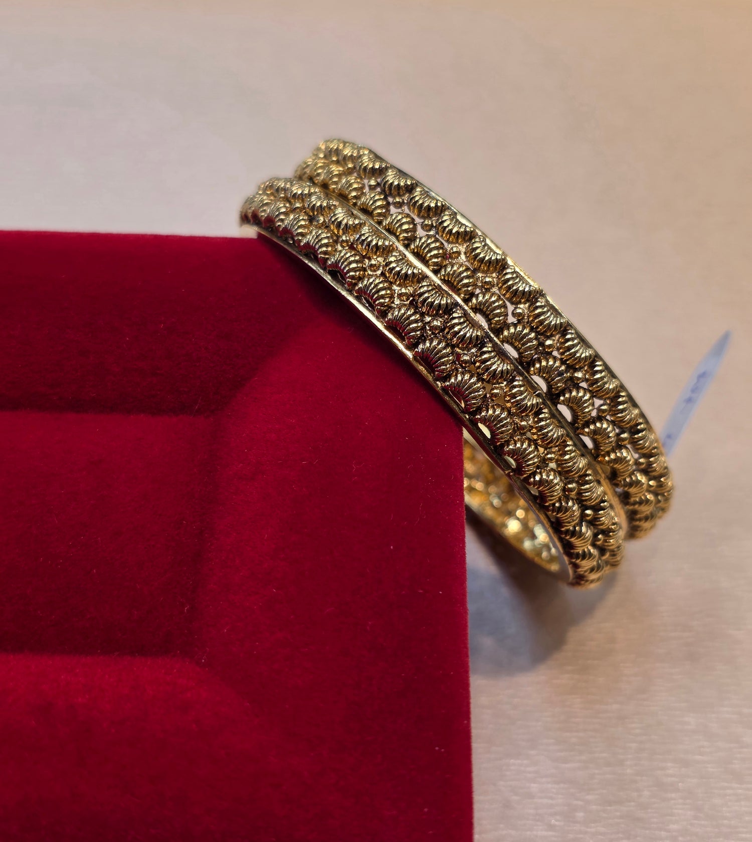 GOLD PLATED BANGLES SIZE 2.3 BG006