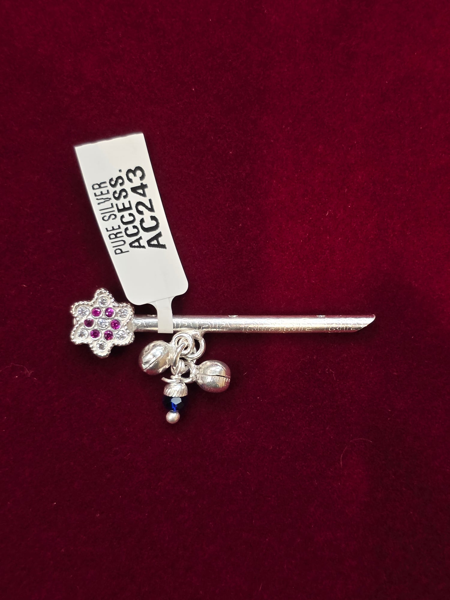 PURE SILVER LADDU GOPAL’S BANSURI AC243