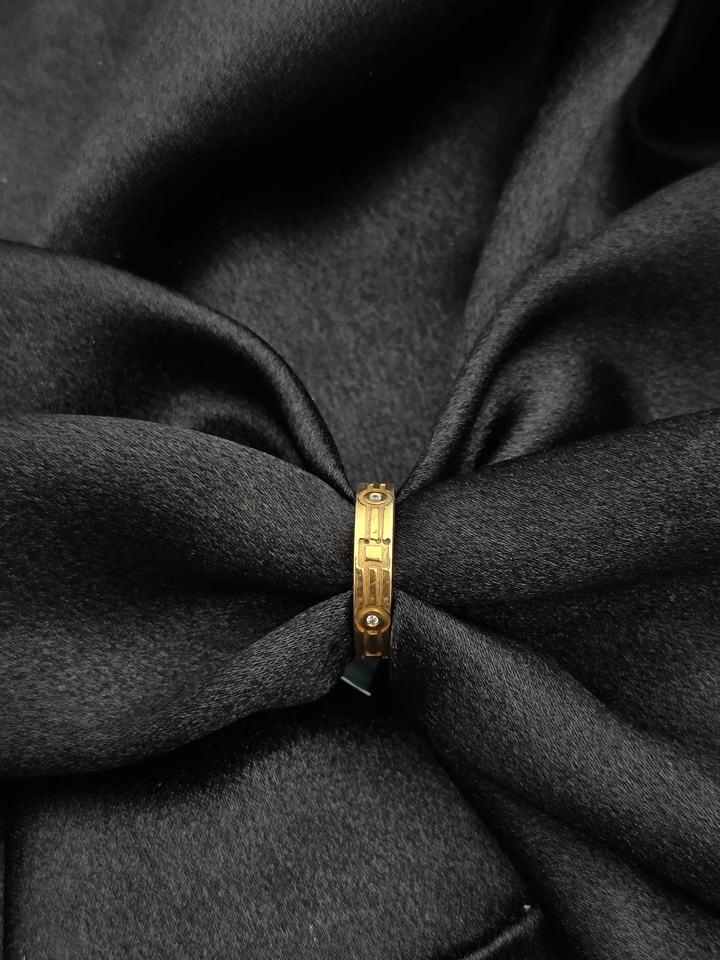 GOLDPLATED BAND SIZE 7 GR476