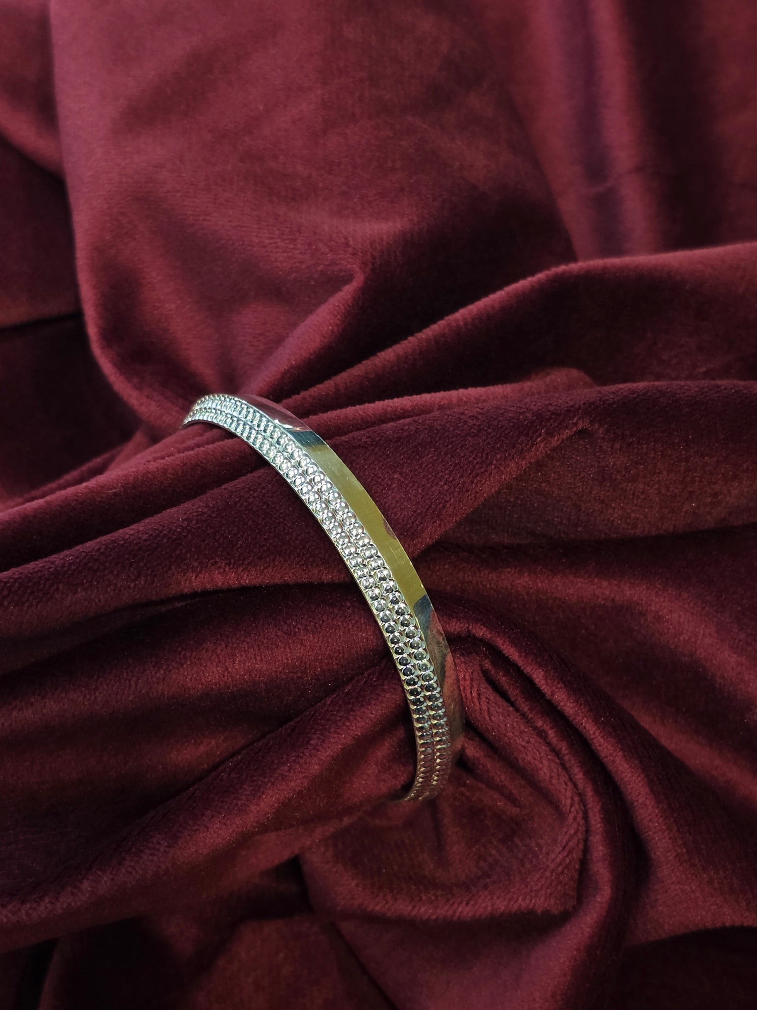 MEN SILVER KADA SIZE 2.3 BK047