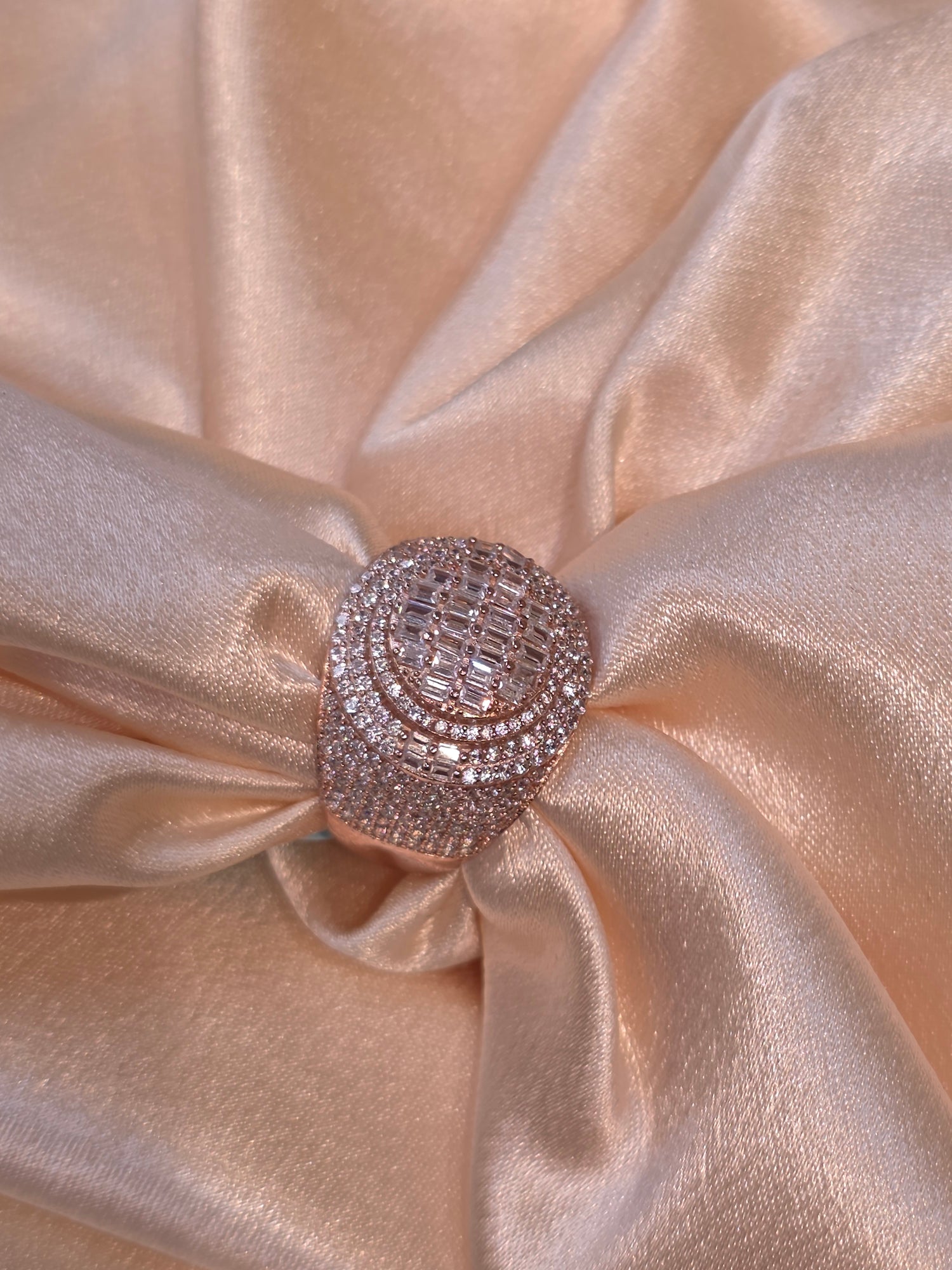 BOYS SILVER RING SIZE 10 BR040