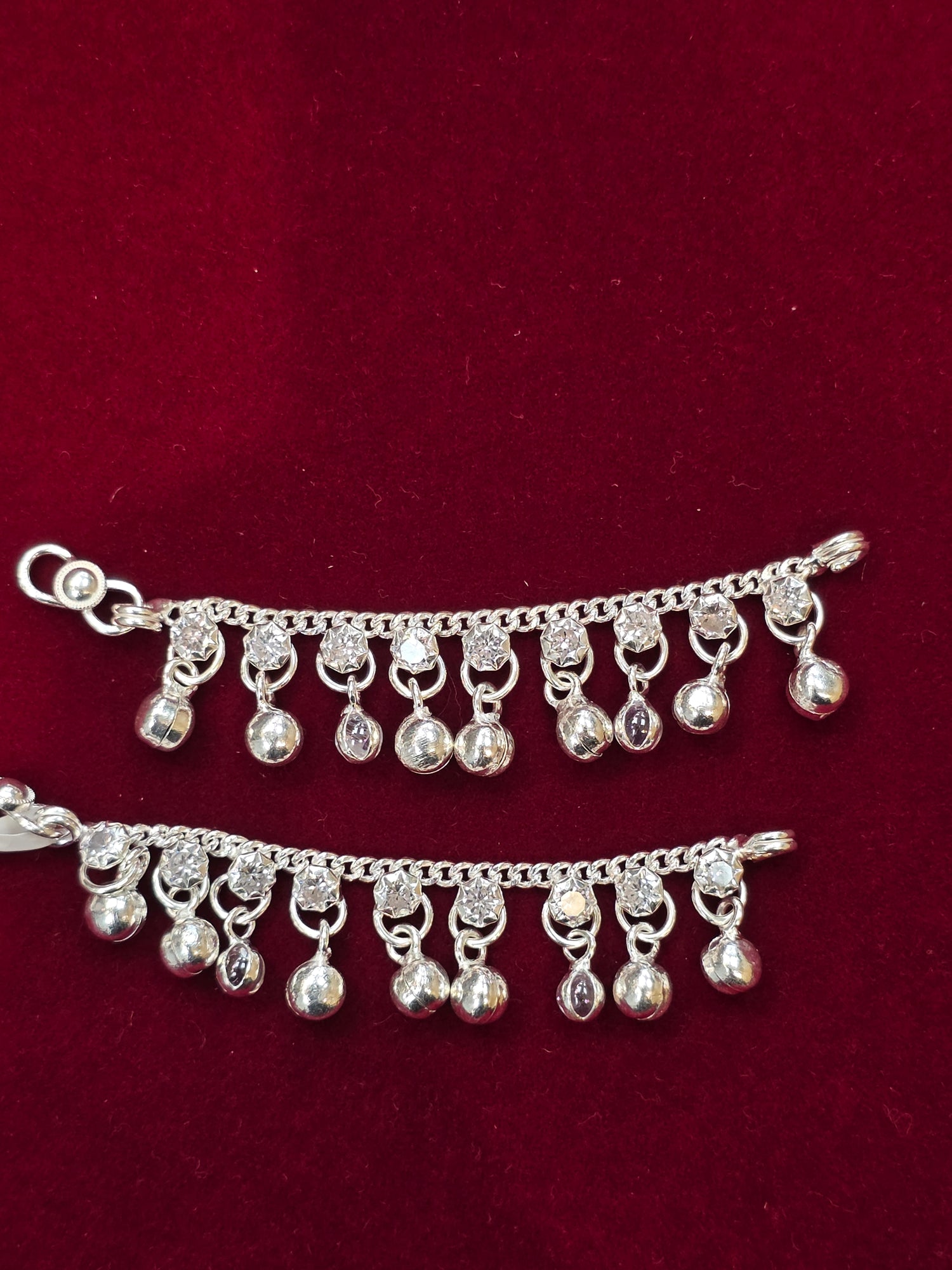 PURE SILVER LADDU GOPAL’S ANKLETS AC199