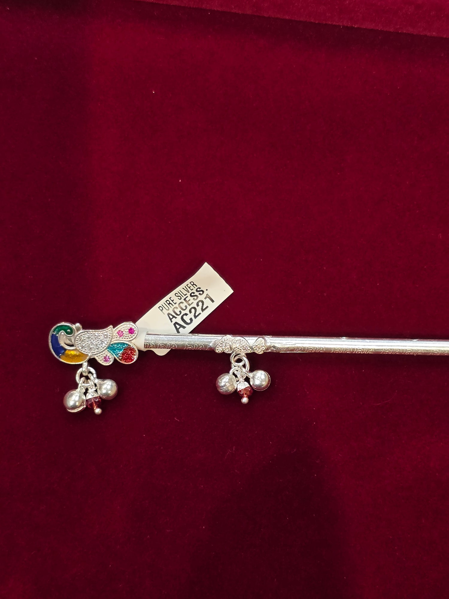 PURE SILVER LADDU GOPAL’S BANSURI AC221