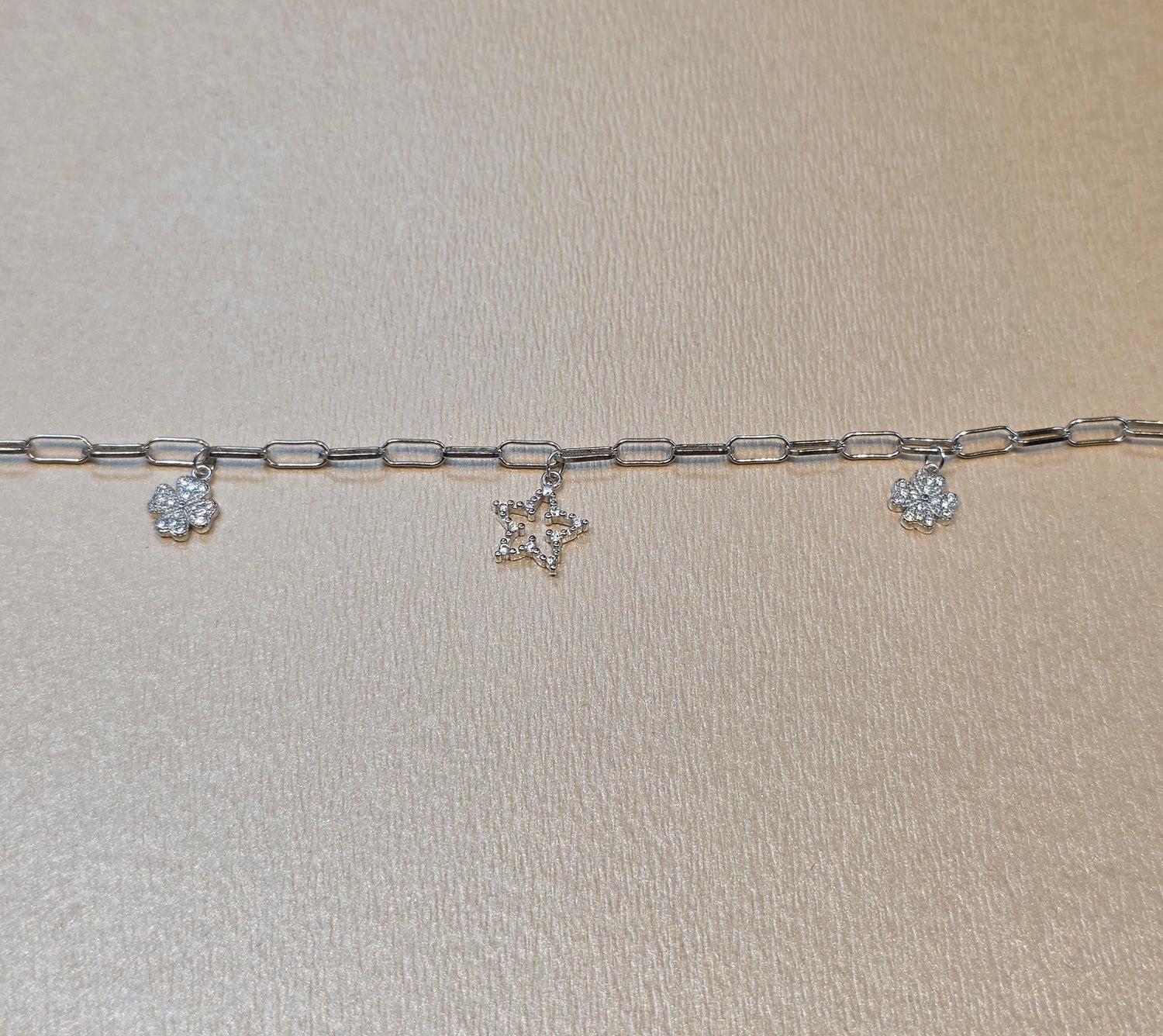 SILVER SINGLE ANKLET SA236